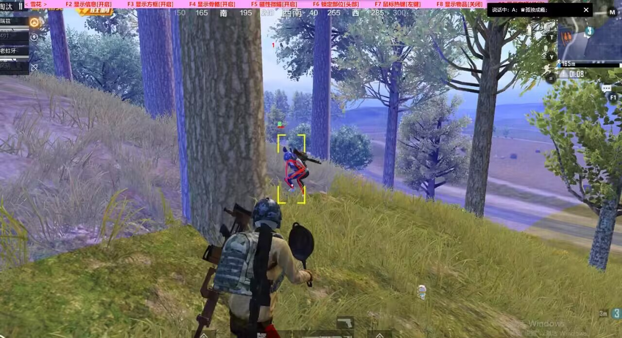 和平精英透视自瞄锁头